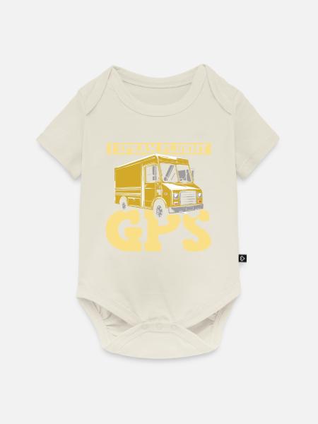 Lieferfahrer - Baby Premium Kurzarmbody - Naturweiß