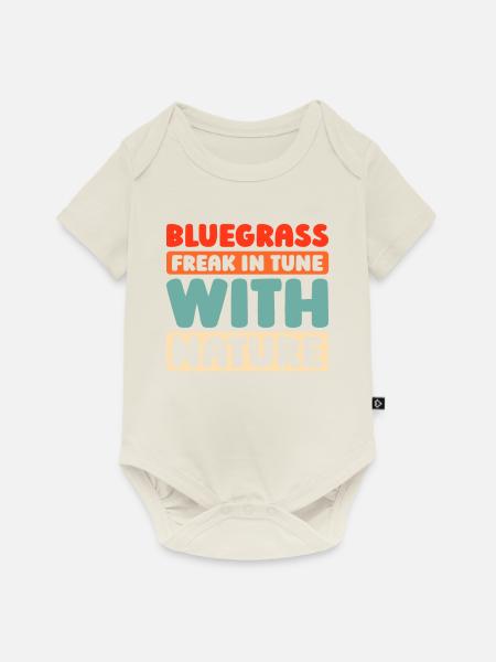 Banjo - Baby Premium Kurzarmbody - Naturweiß