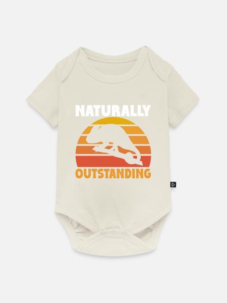Chameleon Gifts - Baby Premium Kurzarmbody - Naturweiß