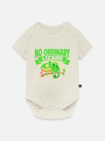 Chameleon Gifts - Baby Premium Kurzarmbody - Naturweiß