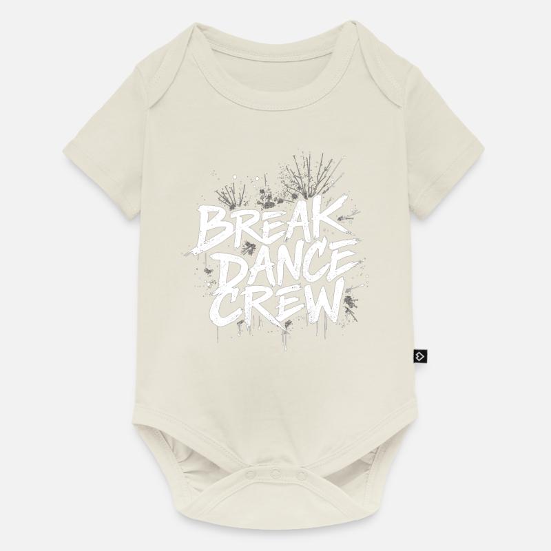 Breakdance Crew Breakdance Breakdancing Breakdance - Baby Premium Kurzarmbody - Naturweiß