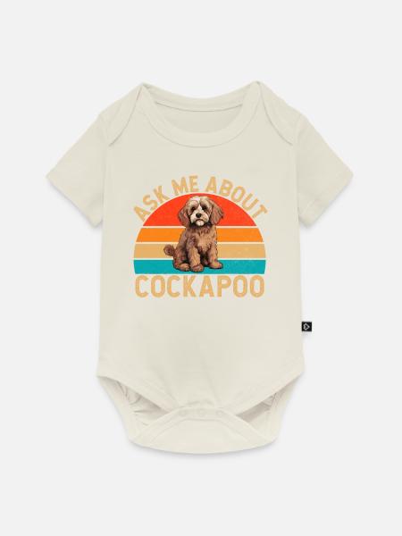 Cockapoo Gifts - Baby Premium Kurzarmbody - Naturweiß