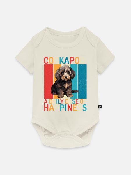 Cockapoo Gifts - Baby Premium Kurzarmbody - Naturweiß