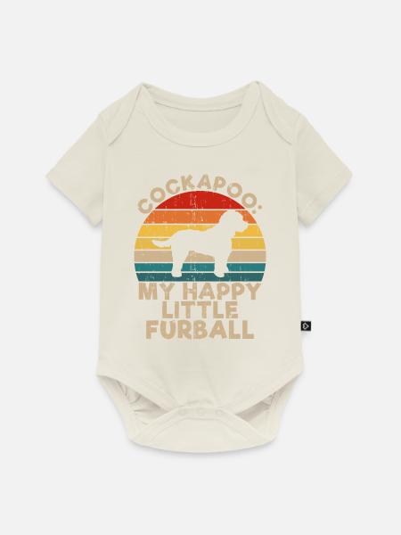 Cockapoo Gifts - Baby Premium Kurzarmbody - Naturweiß