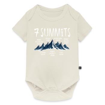 7 sommets Kosciuszko - Body à manches courtes Premium Bébé - blanc cassé - Devant
