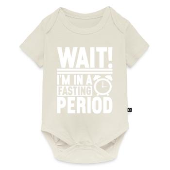 Jeûne intermittent Jeûne intermittent - Body à manches courtes Premium Bébé - blanc cassé - Devant