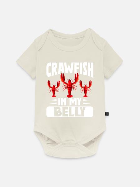 Crawfish Gifts - Baby Premium Kurzarmbody - Naturweiß