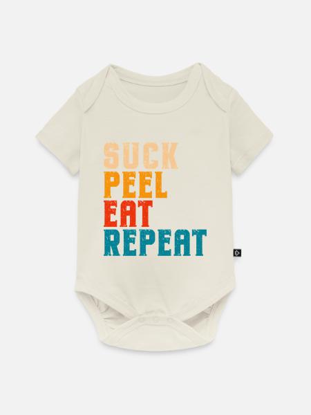 Crawfish Gifts - Baby Premium Kurzarmbody - Naturweiß