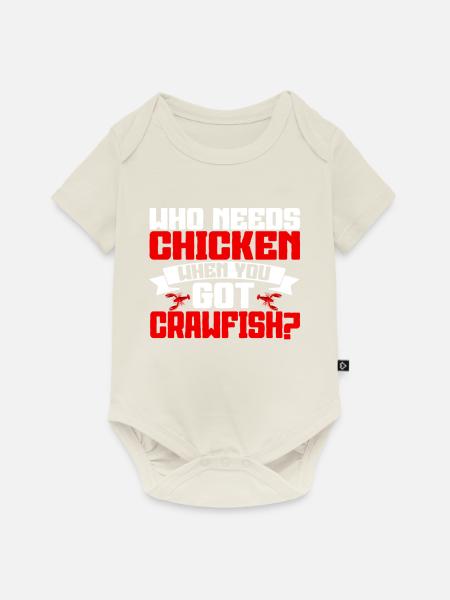 Crawfish Gifts - Baby Premium Kurzarmbody - Naturweiß