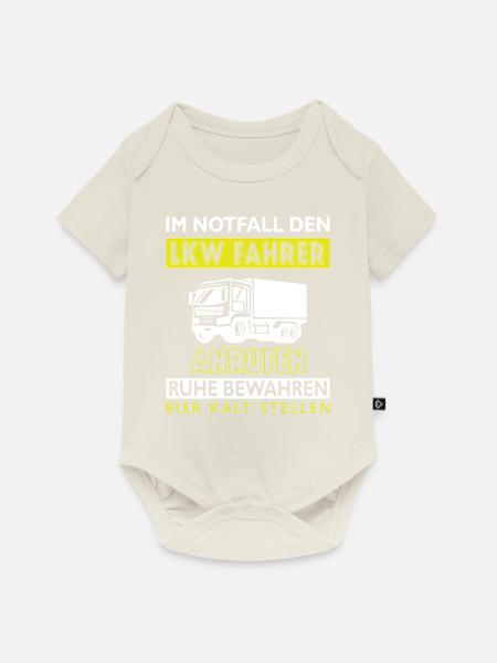 Lkw Fahrer Kraftfahrer LKW-Fahrer - Baby Premium Kurzarmbody - Naturweiß