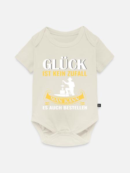 Schornsteinfeger Herren - Baby Premium Kurzarmbody - Naturweiß