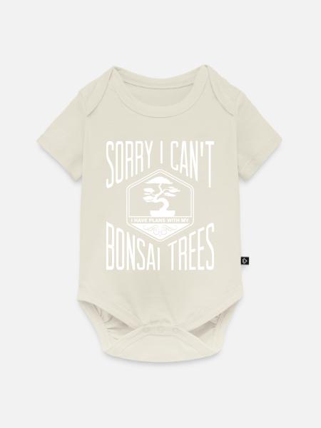 Bonsai Tree - Baby Premium Kurzarmbody - Naturweiß