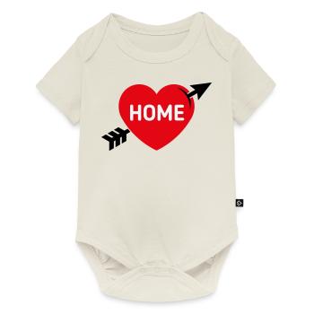 I Love My Home (Home Country / Hometown / 3C) - Baby Premium short-sleeve bodysuit - off white - Front