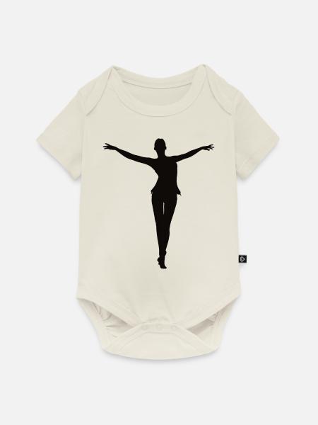 Die Tänzerin - Baby Premium Kurzarmbody - Naturweiß