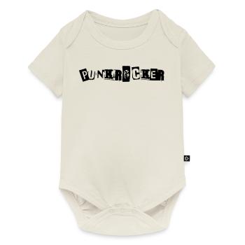 Cadeau du festival de musique Punk Rock Punk Rock - Body à manches courtes Premium Bébé - blanc cassé - Devant