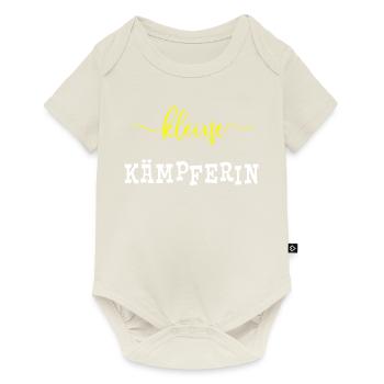 Kleine Kämpferin - Mädchenpower - Baby Premium Kurzarmbody - Naturweiß - Vorne