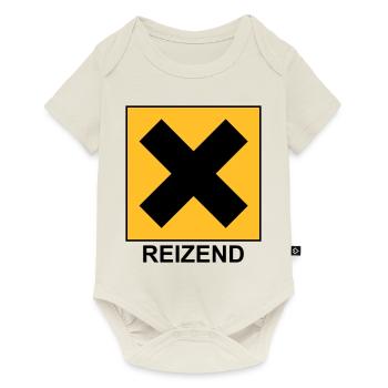 reizend - Baby Premium Kurzarmbody - Naturweiß - Vorne