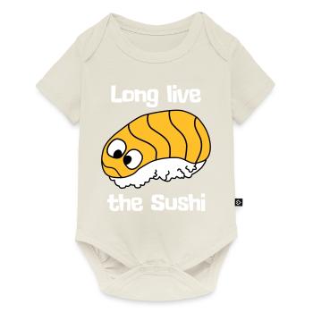 Long live the sushi - Baby Premium short-sleeve bodysuit - off white - Front