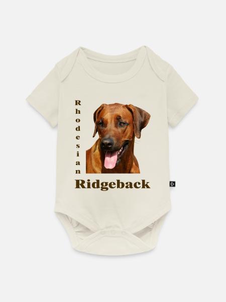 Rhodesian Ridgeback - Baby Premium Kurzarmbody - Naturweiß