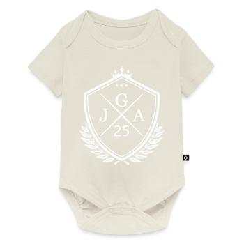 jga 25 - Baby Premium Kurzarmbody - Naturweiß - Vorne