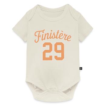Finistère 29 - Body à manches courtes Premium Bébé - blanc cassé - Devant