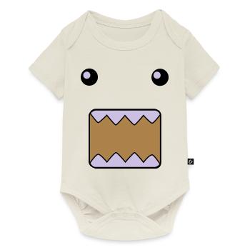 Domo - Baby Premium short-sleeve bodysuit - off white - Front