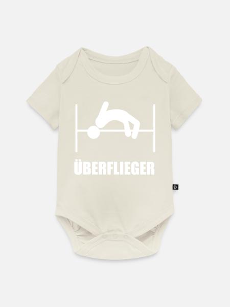 Hochsprung - Baby Premium Kurzarmbody - Naturweiß
