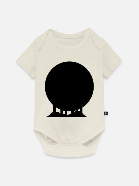 japan_gate_02 - Baby Premium Kurzarmbody - Naturweiß