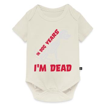in dog years Dead - Baby Premium short-sleeve bodysuit - off white - Front