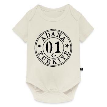 Adana 01 Vintage - Baby Premium short-sleeve bodysuit - off white - Front