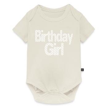 birthday girl - Baby Premium short-sleeve bodysuit - off white - Front