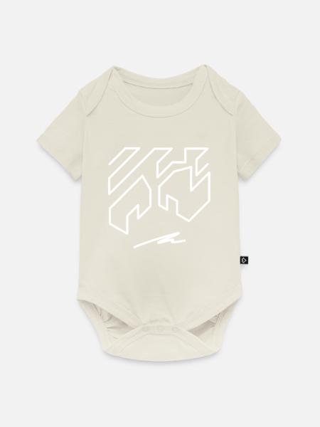 Illusion #18 - Baby Premium Kurzarmbody - Naturweiß