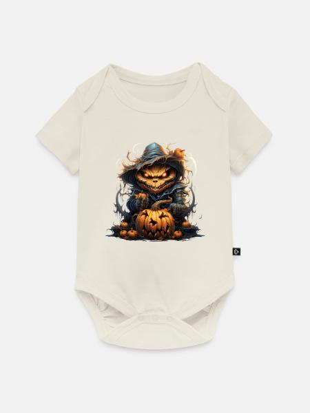 Pumpkin - Baby Premium Kurzarmbody - Naturweiß