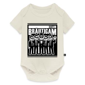 Groom Team Party Bachelor Party - Baby Premium short-sleeve bodysuit - off white - Front