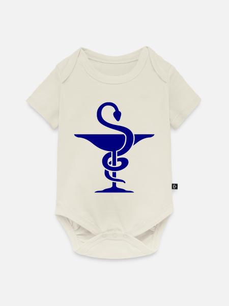 doc191 - Baby Premium Kurzarmbody - Naturweiß