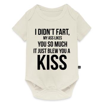 Fart - Baby Premium short-sleeve bodysuit - off white - Front