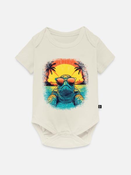 awesome gift idea present idea - Baby Premium Kurzarmbody - Naturweiß