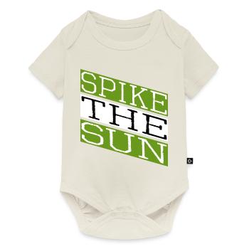 geek beach volleyball skills - Baby Premium Kurzarmbody - Naturweiß - Vorne