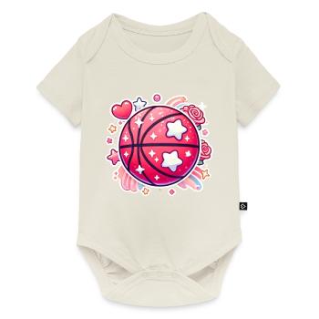 Cool design for basketball player basketball gift - Baby Premium short-sleeve bodysuit - off white - Front