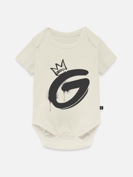 G - Baby Premium Kurzarmbody - Naturweiß