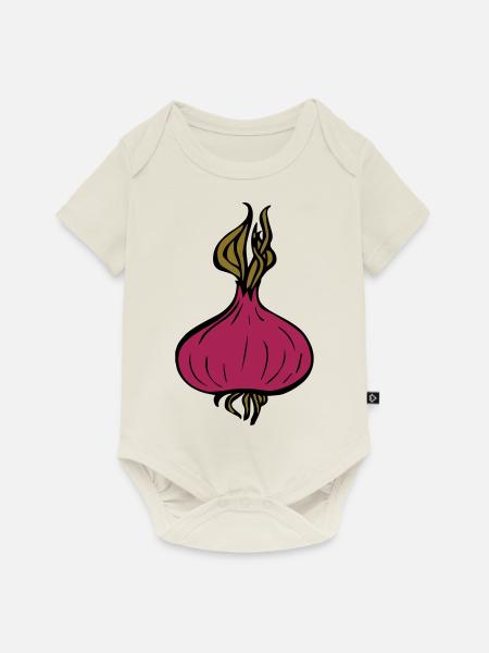 onion - Baby Premium Kurzarmbody - Naturweiß
