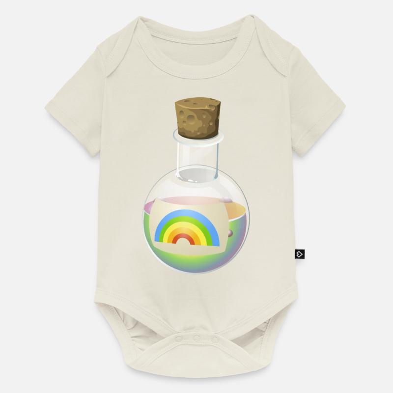chimiste - Body à manches courtes Premium Bébé - blanc cassé