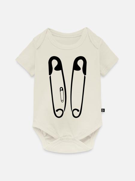 Baby Inside - Baby Premium Kurzarmbody - Naturweiß
