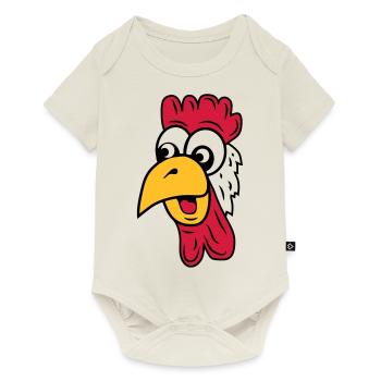 hahn - Baby Premium short-sleeve bodysuit - off white - Front