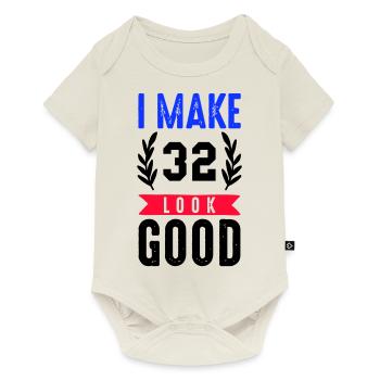 look good 32 - Baby Premium short-sleeve bodysuit - off white - Front