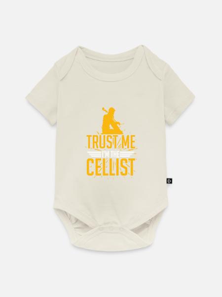 Cello - Baby Premium Kurzarmbody - Naturweiß