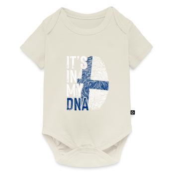 ADN de Finlande - Body à manches courtes Premium Bébé - blanc cassé - Devant