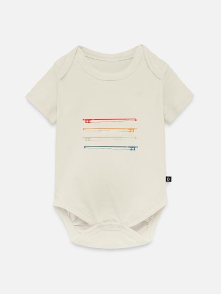 Cello - Baby Premium Kurzarmbody - Naturweiß