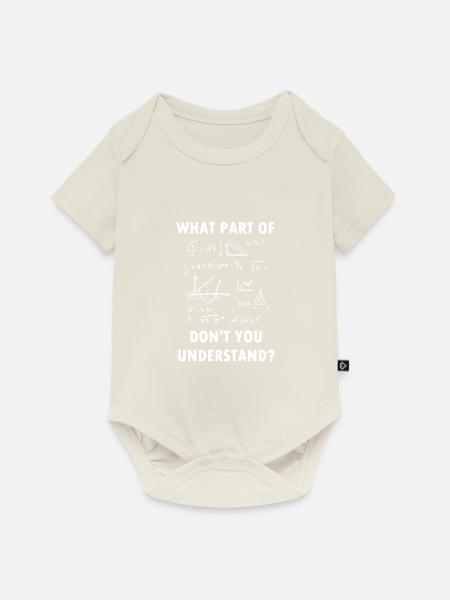 Mathematiker Geschenk Mathe Lehrer Nerd Science - Baby Premium Kurzarmbody - Naturweiß
