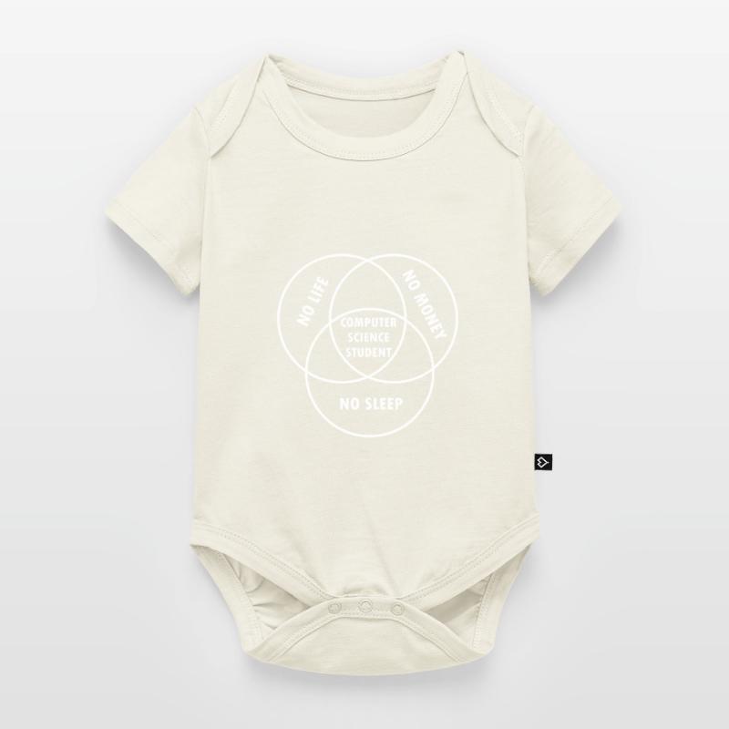 Computer Science Student Gift Study Programmer Baby Premium short-sleeve bodysuit